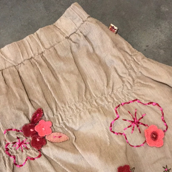 BLU corduroy shirt with appliqué and embroidery - Picture 3 of 7